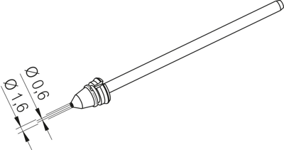 0742ED0616H/SB Ersa Soldering tips, desoldering tips and hot air nozzles Image 2