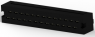 Pin header, 26 pole, pitch 2.54 mm, straight, black, 1-746610-6