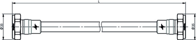 100009800 Telegärtner Assembled Coaxial Cables