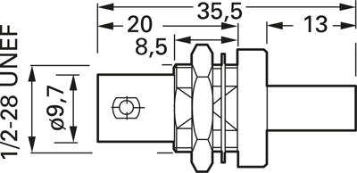 100027515 Telegärtner Coaxial Connectors