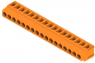 PCB terminal, 17 pole, pitch 5.08 mm, AWG 24-14, 15 A, screw connection, orange, 9995100000