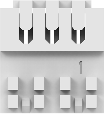 1-966194-3 AMP PCB Connection Systems Image 3