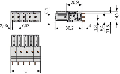 831-3502 WAGO PCB Connection Systems Image 5