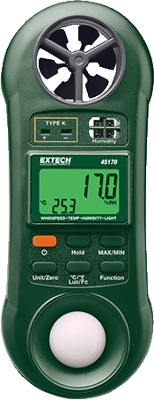 45170 Extech Anemometers, Gas and Pressure Measuring Instruments