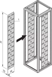 23130-504 SCHROFF Accessories for Enclosures