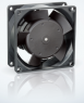 AC axial fan, 115 V, 80 x 80 x 32 mm, 80 m³/h, 48 dB, ball bearing, ebm-papst, AC 8300 H