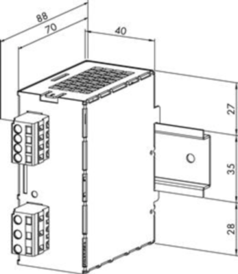 787-602 WAGO DIN Rail Power Supplies Image 2