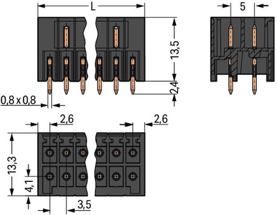 713-1407 WAGO PCB Connection Systems Image 2