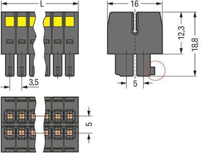 713-1103/000-9037 WAGO PCB Connection Systems Image 2