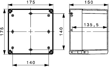 9535440000 Weidmüller General Purpose Enclosures Image 2