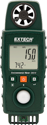 EN510 Extech Anemometers, Gas and Pressure Measuring Instruments