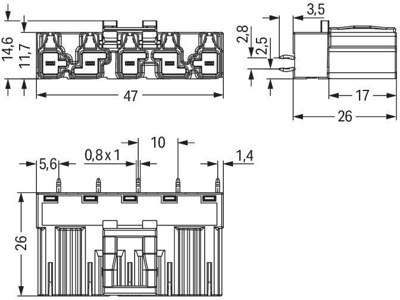 770-895 WAGO Device Connectors Image 2