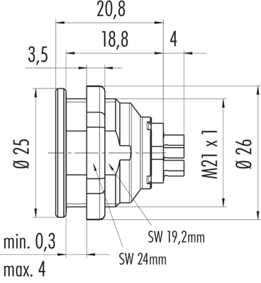 09 4832 15 08 binder Other Circular Connectors Image 2