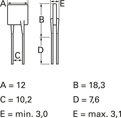 PFRA.250 SCHURTER Resettable PTC-Fuses Image 2