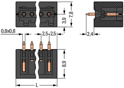 733-340/105-604/997-446 WAGO PCB Connection Systems Image 2