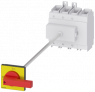 Emergency stop load-break switch, Rotary actuator, 4 pole, 160 A, 690 V, (W x H x D) 112 x 169 x 94 mm, front mounting, 3LD2318-1TL13