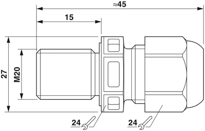 1424515 Phoenix Contact Cable Glands Image 2