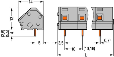 236-312 WAGO PCB Terminal Blocks Image 2