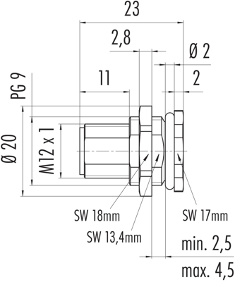 86 0531 1002 00008 binder Sensor-Actuator Connectors Image 2