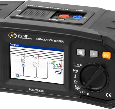 PCE-ITE 55B PCE Instruments Electric Installation and Insulation Testers Image 3