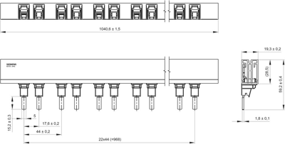 5ST3707-3HG Siemens Accessories for Enclosures Image 2