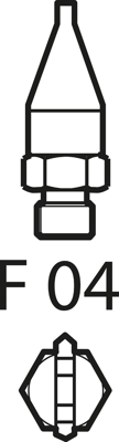 F04 Weller Soldering tips, desoldering tips and hot air nozzles Image 1