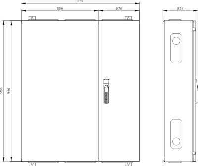 8GK1132-4KA32 Siemens Switch Cabinets, server cabinets Image 2