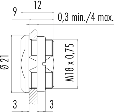 08 2668 000 001 binder Accessories for Industrial Connectors Image 2