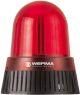 Permanent/blinking light, Ø 146 mm, 108 dB, red, 115-230 VAC, 431 100 60