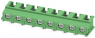 PCB terminal, 8 pole, pitch 7.5 mm, AWG 20-10, 32 A, screw connection, green, 1988011