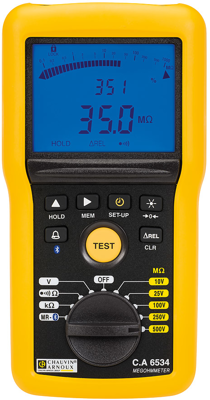 C.A 6534 Chauvin Arnoux Electric Installation and Insulation Testers Image 1