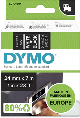 S0721010 DYMO Ink rolls, Writing ribbons