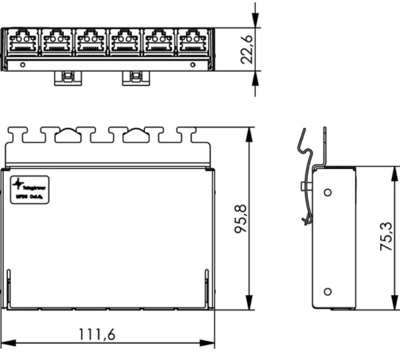 100006992 Telegärtner Connectin Modules, Patch Distributors Image 2