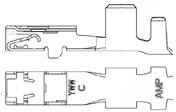 1326030-1 AMP Crimp Contacts