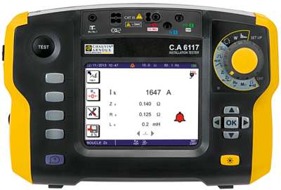 C.A 6117 + DATAVIEW Chauvin Arnoux Electric Installation and Insulation Testers Image 2