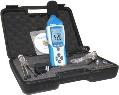 P 8005 PeakTech Luxmeter, Sound Level Meter, Magnetic Field Tester Image 3