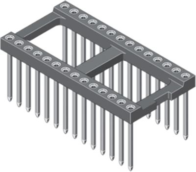 001-1-014-3-G3STF-XT0 MPE-GARRY Semiconductor Sockets, Holders Image 1