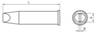 XHT E Weller Soldering tips, desoldering tips and hot air nozzles