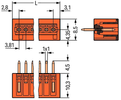 734-236 WAGO PCB Connection Systems Image 2