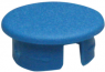 Front cap, without line, blue, KKS, for rotary knobs size 10, A4110006