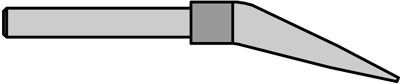 WTA 12 Weller Soldering tips, desoldering tips and hot air nozzles