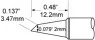 SFV-DRH420A METCAL Soldering tips, desoldering tips and hot air nozzles