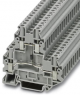 Component terminal block, screw connection, 0.14-6.0 mm², 4 pole, 30 A, 8 kV, gray, 3046809