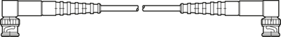 0401240 BKL Electronic Assembled Coaxial Cables