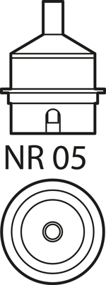 NR05 Weller Soldering tips, desoldering tips and hot air nozzles