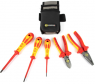 1x Belt pouch, 3x Screwdrivers, 1x Combination Cutter, 1x Combination Plier, T5980