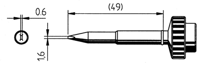 0612ADLF/SB Ersa Soldering tips, desoldering tips and hot air nozzles Image 2