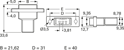 F31MSP-03V-KX JST PCB Connection Systems Image 2