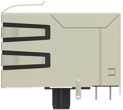 2301996-4 TE Connectivity Modular Connectors Image 2