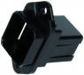 Bulkhead housing, for Modular jacks, 09350120331